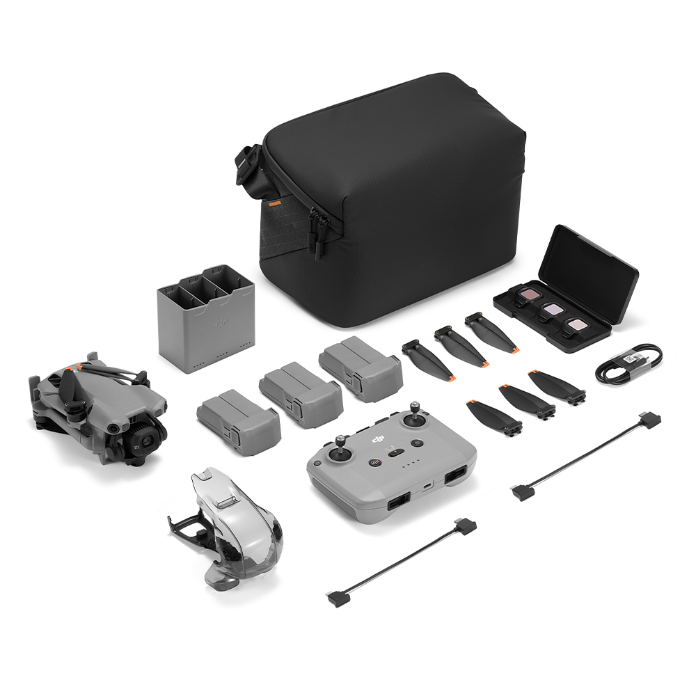 DJI-Mini-5-Pro-Fly-More-Combo-RC-N3 Lieferumfang seitlich