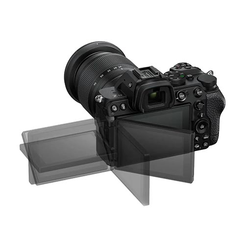 Nikon Z5 II drehbares Touchscreen-Display – Intuitive Steuerung für deine kreativen Einstellungen