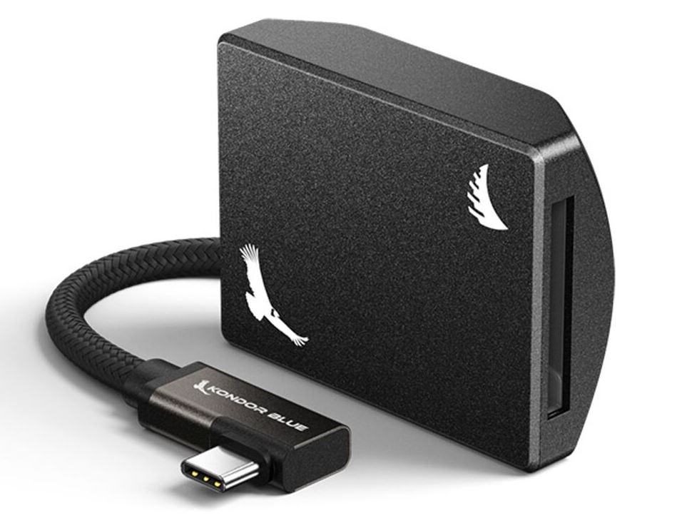 Angelbird CFexpress B Recording Module (Raven Black) Frontale Ansicht