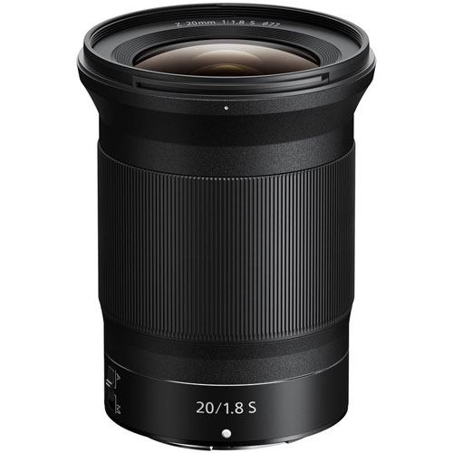 Nikon Z 20mm f/1.8 S Objektiv nikon-z-20mm-f1-8-s-objektiv-frontansicht