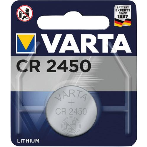 Varta-Lithium-CR2450-Knopfzelle