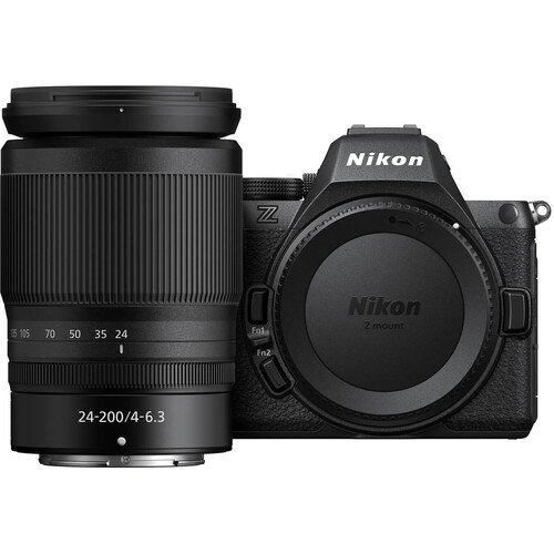 Nikon Z5 II Kit mit Nikkor Z 24-200mm f/4.0-6.3 VR Objektiv Nikon Z5 II mit 24-200mm Zoomobjektiv – Dein flexibler Begleiter für jedes Motiv