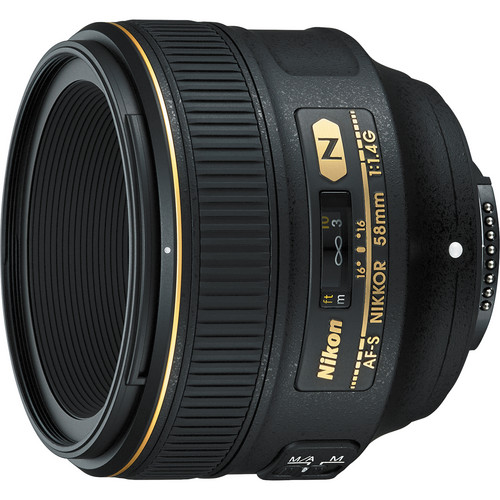 Nikon AF-S 58mm f/1.4 G Objektiv + HB-68 + CL-105 Nikon-AF-S-58mm-F1-4-G_1