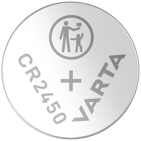 Varta-Lithium-CR2450-Knopfzelle