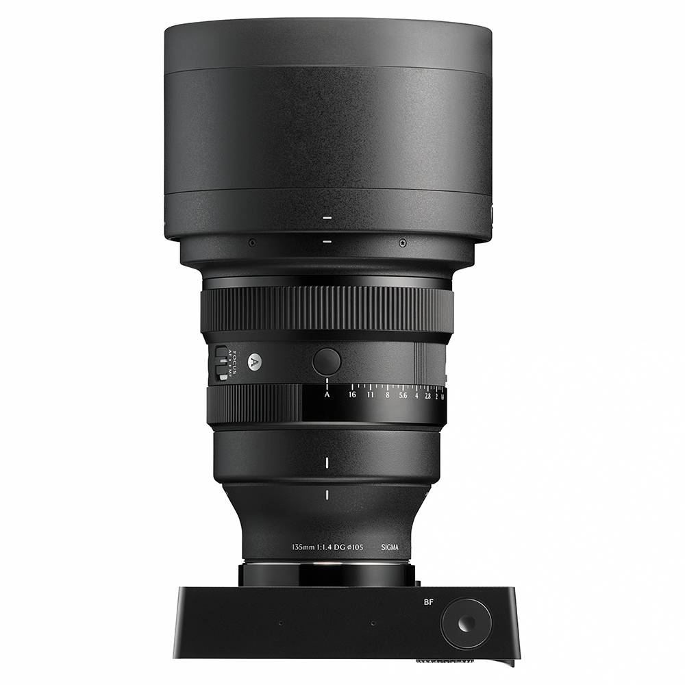 Sigma 135 f1.4 auf Kamera