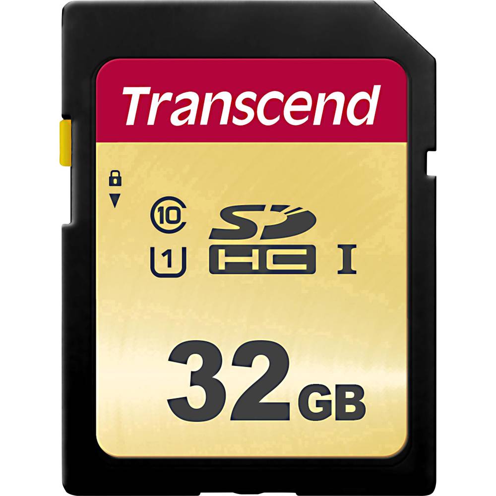 Transcend SDHC 32GB 500S UHSI U1 CL10 95/60MBS transcend-premium-500s-sdhc-karte-32-gb-class-10-uhs-i-uhs-class-1