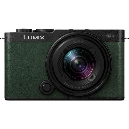 Panasonic Lumix S9 mit 18-40mm f/4.5-6.3 Kit Dark Olive LUMIX S9 Body in Dark Olive mit 18-40mm Zoom – Dein stilvoller Begleiter für brillante Fotos und Videos