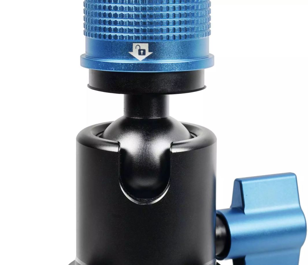 Sirui P-325FL Carbon Einbeinstativ mit Standfuß - Nahaufnahme