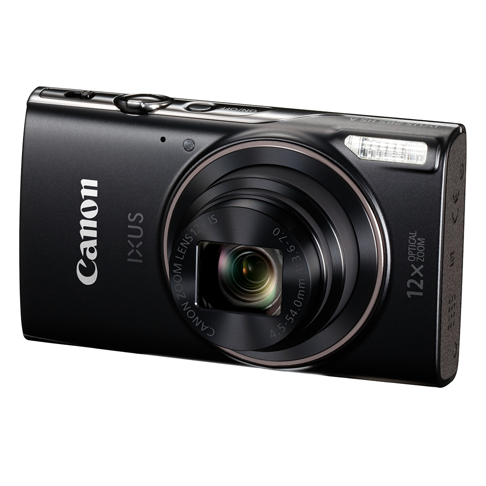 Canon-ixus-schwarz-vorne