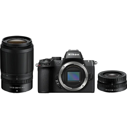 Nikon Z50 II Kit mit 16–50 mm VR + 50–250 mm VR Objektiv  Nikon Z50 II Kit mit 16–50 mm VR + 50–250 mm VR Objektiv