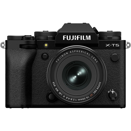 Fujifilm X-T5 Schwarz mit XF 16-50mm f/2.8-4.0 R LM WR Fujifilm X-T5 Schwarz mit XF 16-50mm f/2.8-4.0 R LM WR