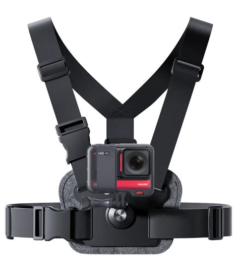 Insta360 Brustgurt - in Verwendung mit Kamera
