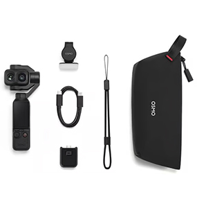 Vollständiger Lieferumfang der DJI Osmo Pocket 4P Standard Combo