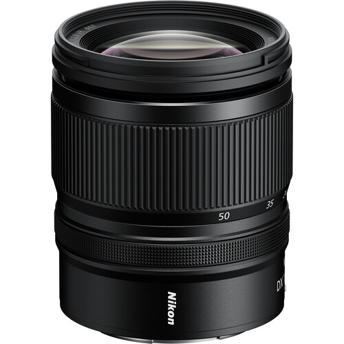Nikon Z DX 16-50mm f2.8 VR - Frontale Hintere Ansicht