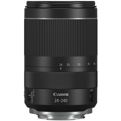 Canon RF 24-240mm f/4-6.3 IS USM Objektiv canon-rf-24-240mm-f4-6-3-is-usm-objektiv-frontal