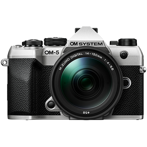 OM-System OM-5 Mark II Kit mit 14-150mm Objektiv Silber