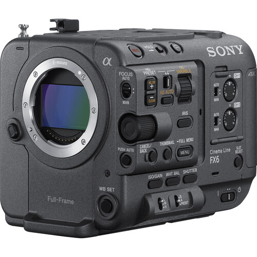 Sony Cinema Line FX6 Cinema Kamera Sony-Cinema-Line-FX6-Cinema-Kamera-1