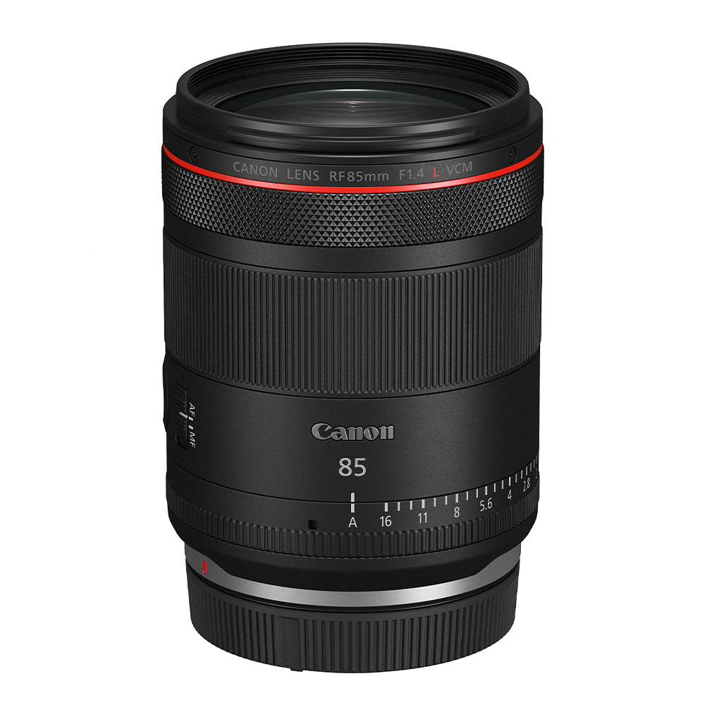 Canon-rf-85-f1.4-vcm Ansicht vorne oben