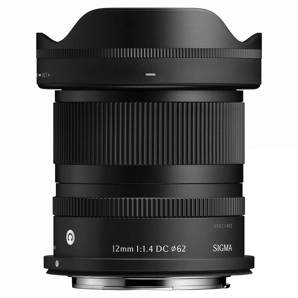 E-M-sigma-12mm-f1.4 Canon RF Mount Ansicht vorne
