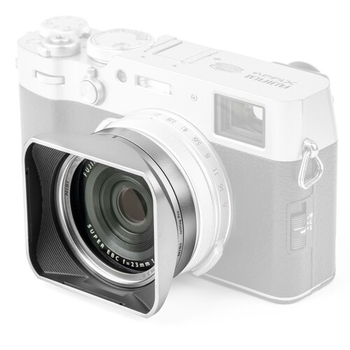 Nisi JetMag Pro Lenshood Kit für Fujifilm X100 Silber