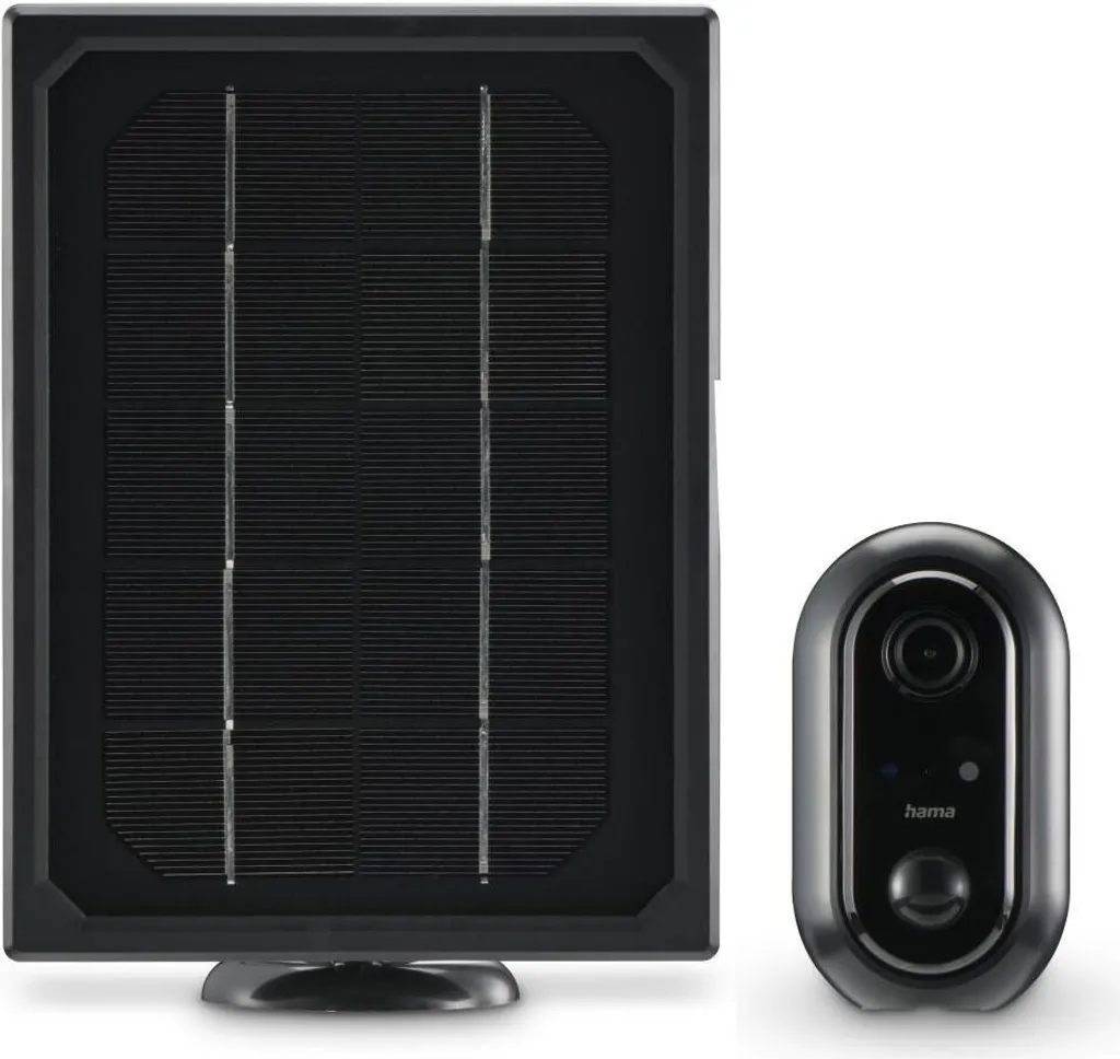 Hama Outdoor WLAN-Kamera mit Solar-Panel