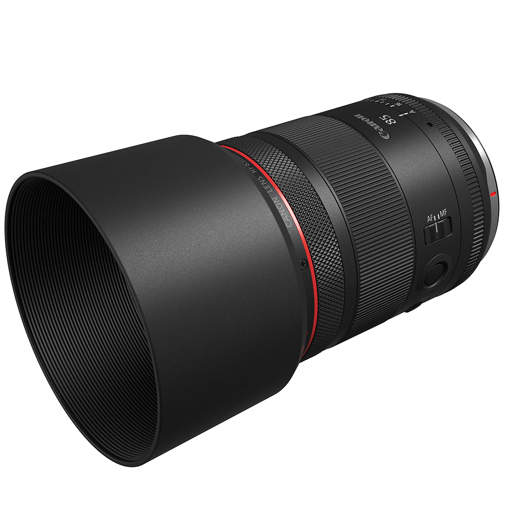 Canon-rf-85-f1.4-vcm mit Lichtschutz