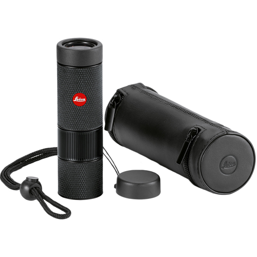 Leica Monovid 8x25 mit exklusiver Ledertasche und Zubehoer