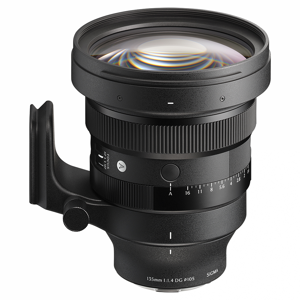 Sigma 135 f1.4 vorne oben ohne Sonnenblende
