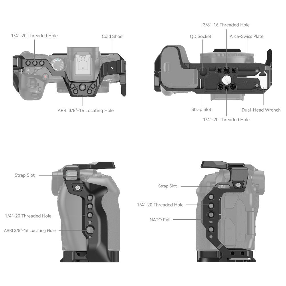 SmallRig 4212 Cage | Canon EOS R8 | Jetzt Kaufen